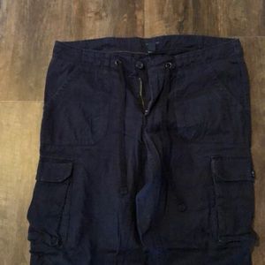Great condition Tommy Hilfiger navy cargo pants